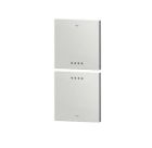 EKINEX EK-TQQ-GB-EP2 Confez. 2 tasti in alluminio stampati UV per termostati 