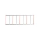 BENINCA 967204062 VE.RAST.COL - RED ALUMINUM RACK - BI